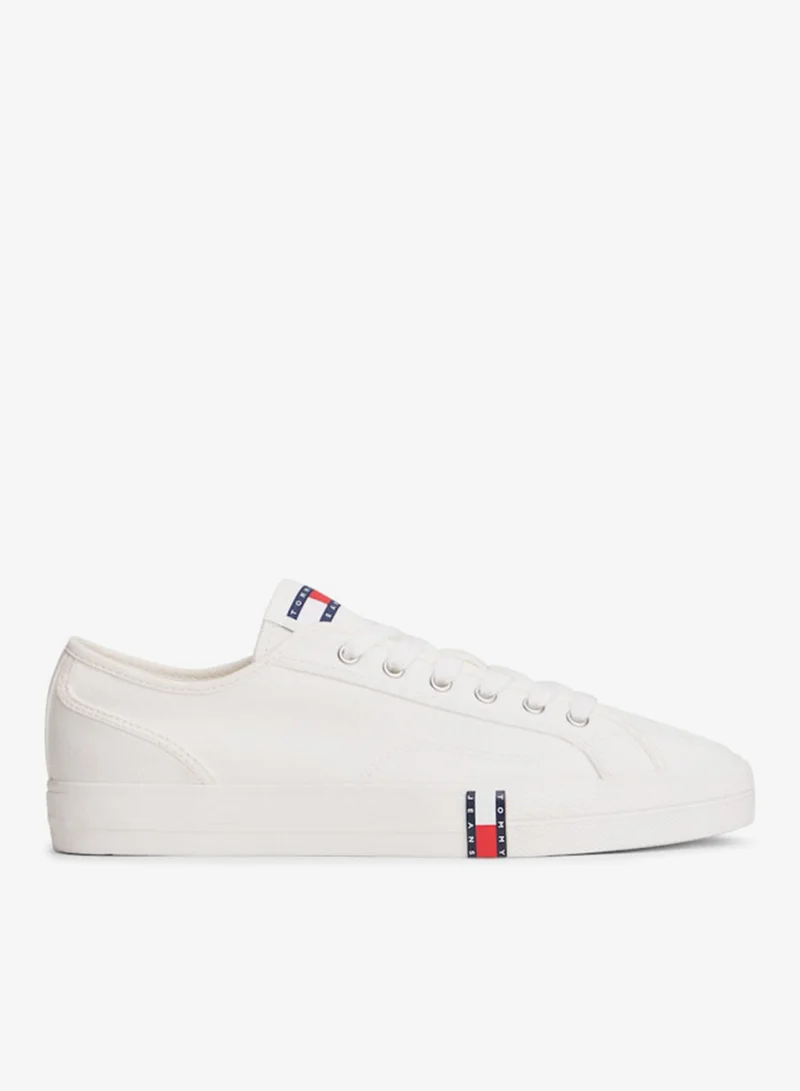 Archive Flag Stripe Canvas Trainers